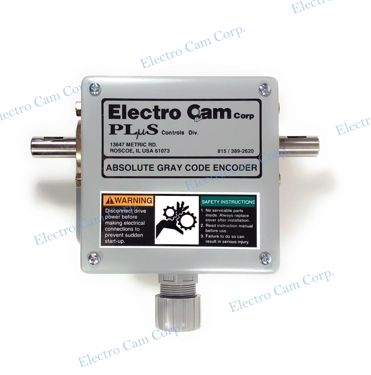 PS-4256-12-DDP Encoder Absolute Sourcing Gray Code — Electro Cam